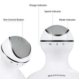 Electric Scalp Massager - 4 Replacement Massage Heads Portable Head Scratcher with Tissue Kneading Nodes Personal Care - Tophatter Daily Deals