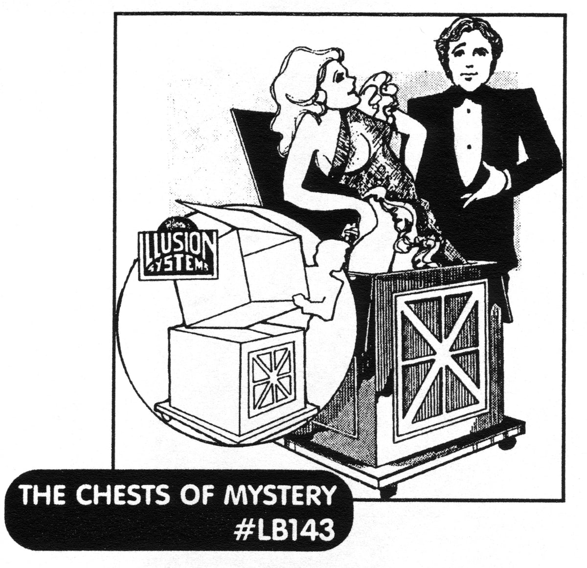 Chest of Mystery Illsn Plan Magic Tricks & Supplies - Tophatter Daily Deals