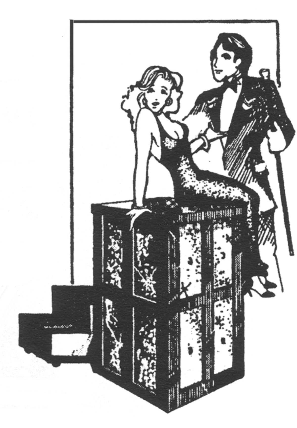 Cane Cabinet Illusion Plan Magic Tricks & Supplies - Tophatter Daily Deals