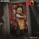 Texas Chainsaw Massacre - Living Dead Dolls Presents Leatherface Deluxe Edition Collectible Doll - Tophatter Daily Deals