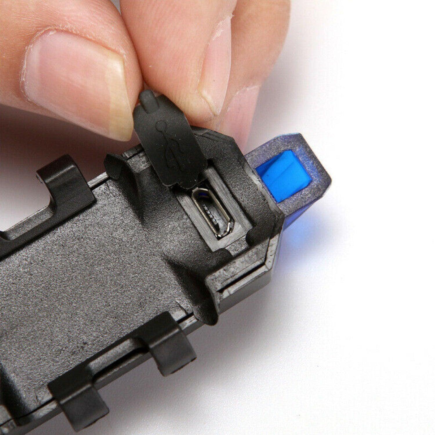 USB Rechargeable Bike Lights - Waterproof Red light Cycling - Tophatter Daily Deals