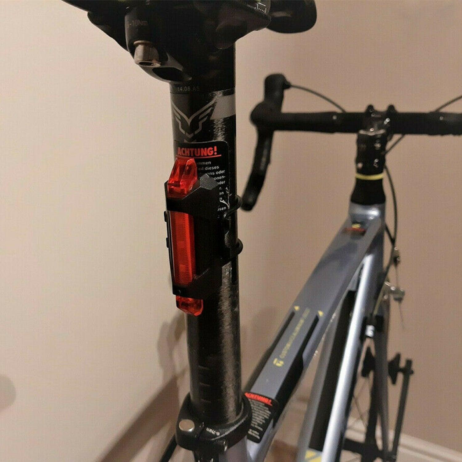 USB Rechargeable Bike Lights - Waterproof Red light Cycling - Tophatter Daily Deals