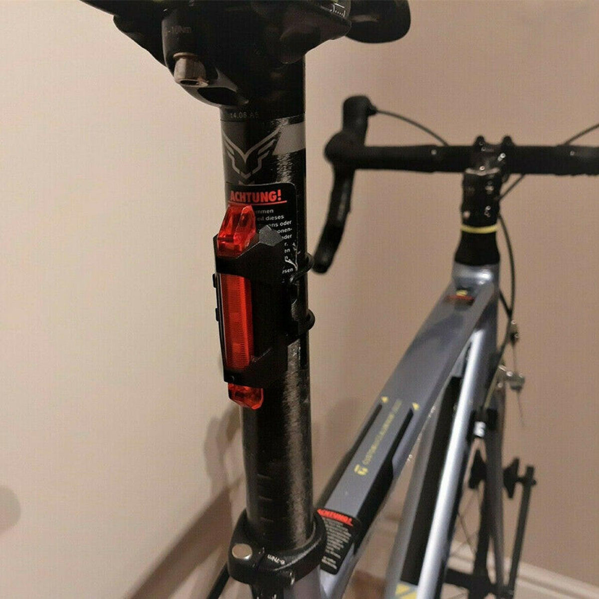 USB Rechargeable Bike Lights - Waterproof Red light Cycling - Tophatter Daily Deals