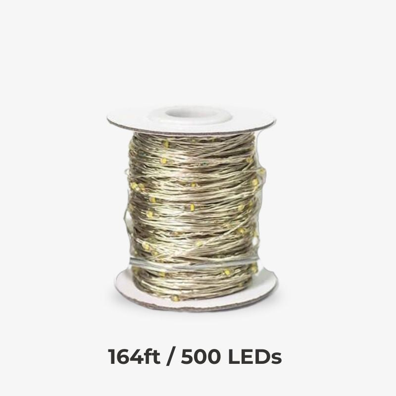 LED String Lights Indoor Outdoor Fairy Holiday Decor - Tophatter Daily Deals