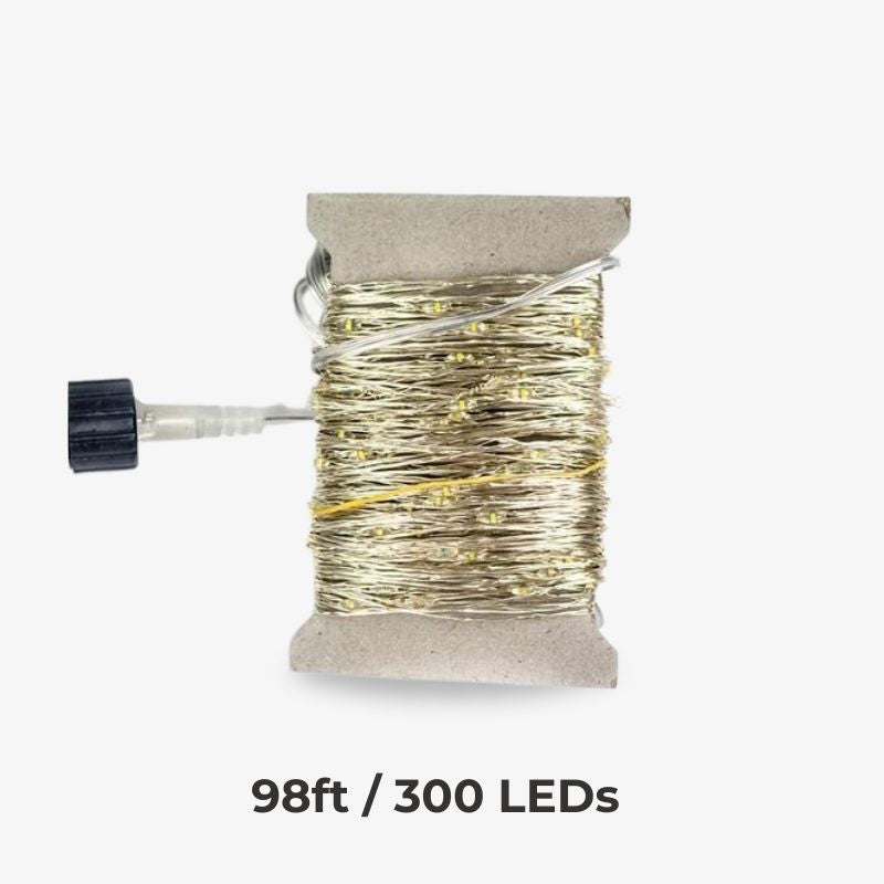 LED String Lights Indoor Outdoor Fairy Holiday Decor - Tophatter Daily Deals