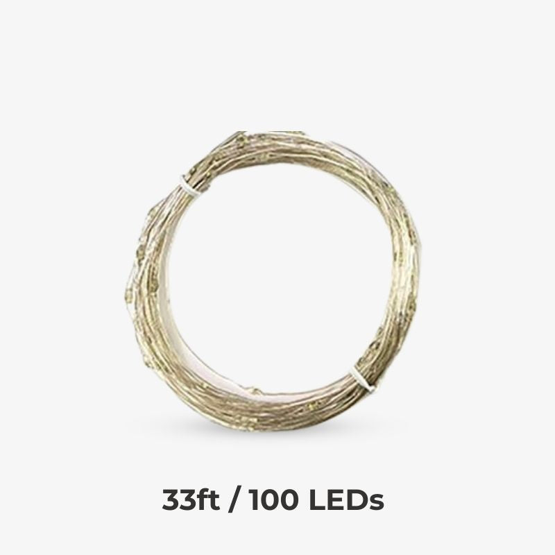 LED String Lights Indoor Outdoor Fairy Holiday Decor - Tophatter Daily Deals