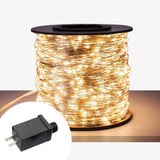 LED String Lights Indoor Outdoor Fairy Holiday Decor Warm White - Tophatter Daily Deals