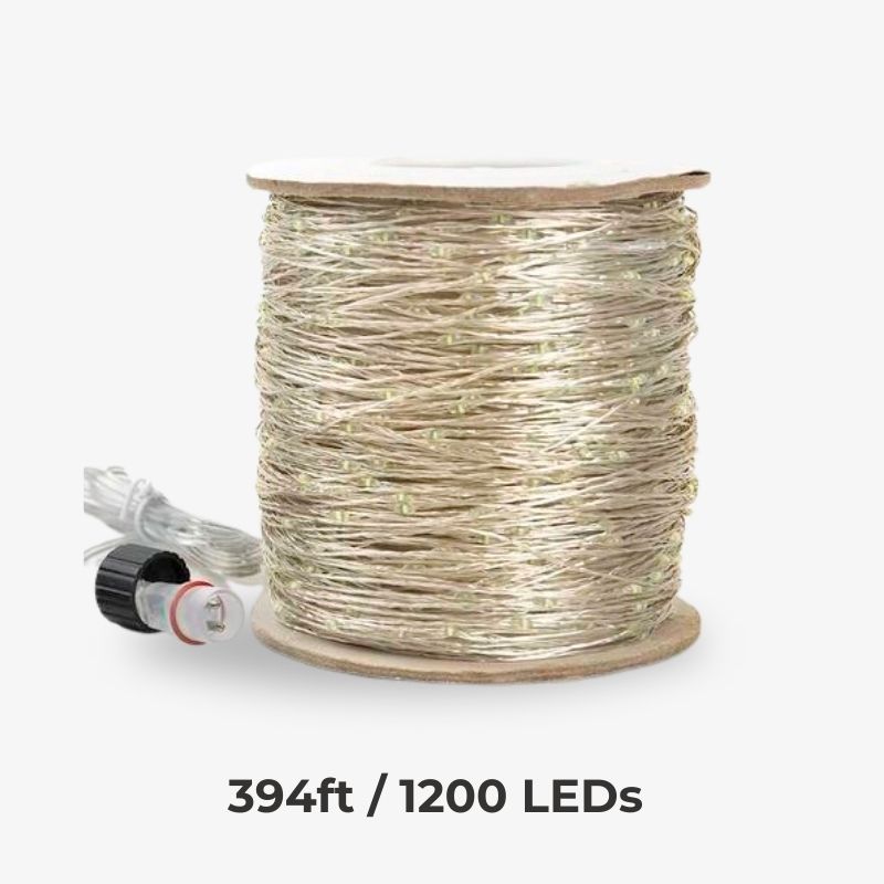 LED String Lights Indoor Outdoor Fairy Holiday Decor - Tophatter Daily Deals