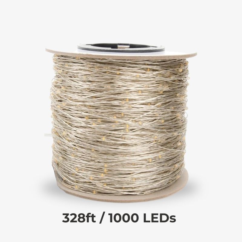 LED String Lights Indoor Outdoor Fairy Holiday Decor - Tophatter Daily Deals