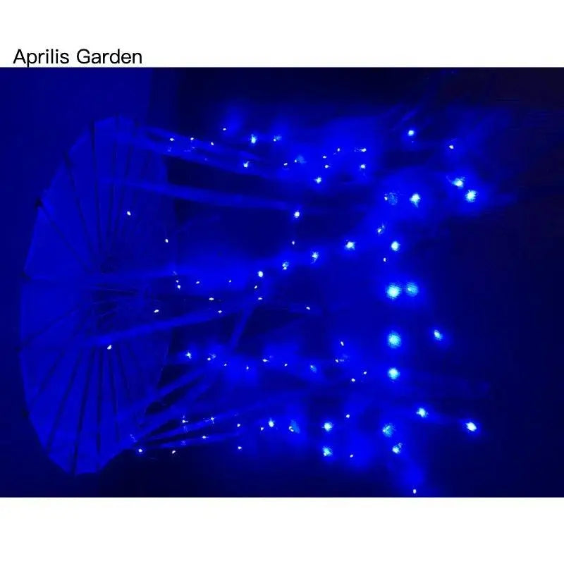 LED Yarn Silk Cloth Lace Decorative Umbrella Beach Parasol Princess Chinese Japan Umbrella Drama Craft Umbrella Cosplay - Tophatter Daily Deals