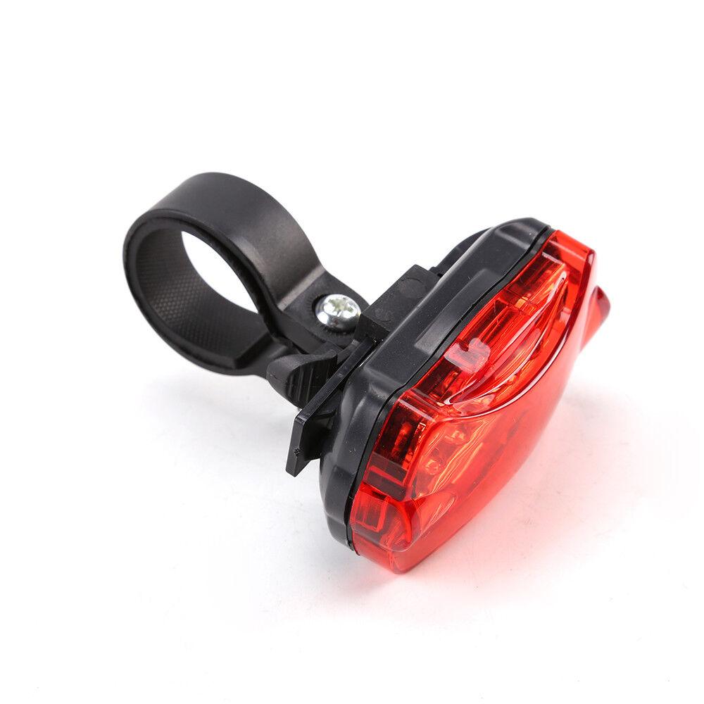Mountain Bike Lights - LED Bike Lights Set, 3 Lighting Modes Bicycle Lights, Safety and Easy Mount Bike Lights Front and Back Cycling - Tophatter Daily Deals