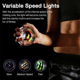 Powerball for Wrist - LED Wrist Ball Gyroscopic Powerball Gyro Power Fitness Equipment Exercise Ball - Tophatter Daily Deals