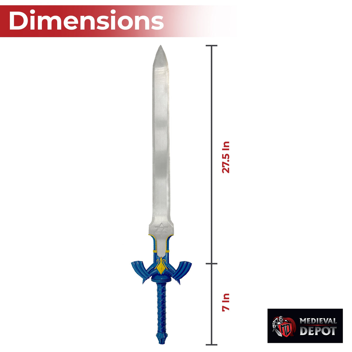Legend of Zelda Twilight Princess Sword with Plaque swords - Tophatter Daily Deals