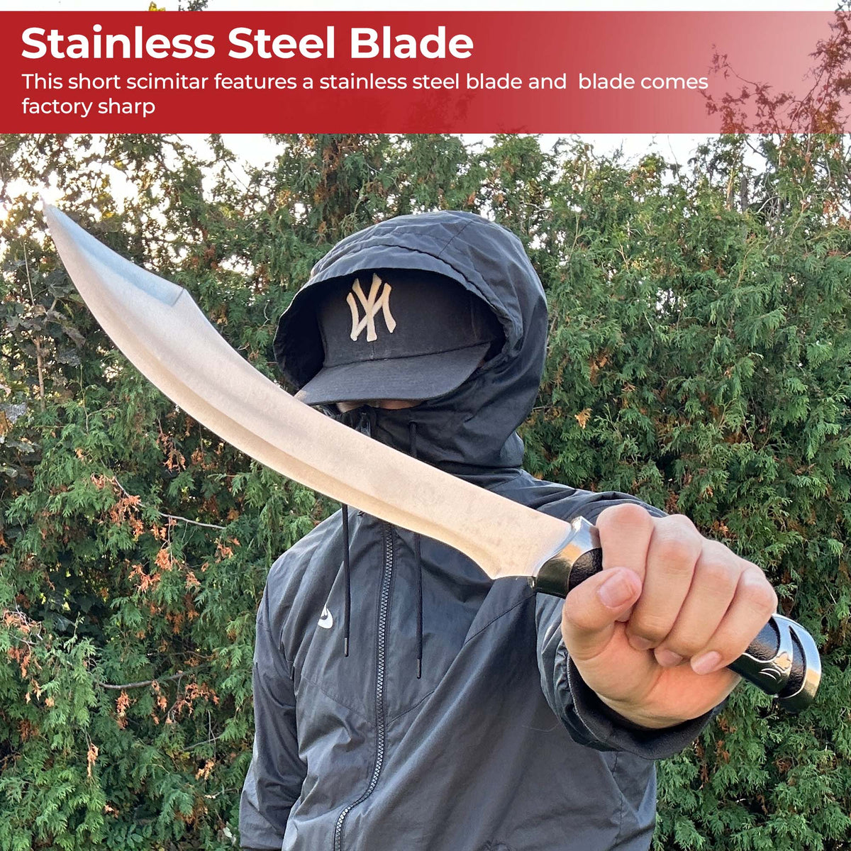 Legendary Blade of Frey Elven Short Scimitar swords - Tophatter Daily Deals