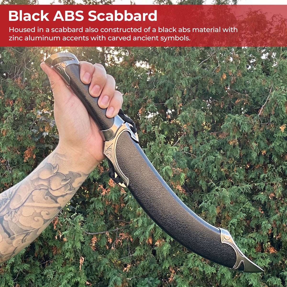 Legendary Blade of Frey Elven Short Scimitar swords - Tophatter Daily Deals