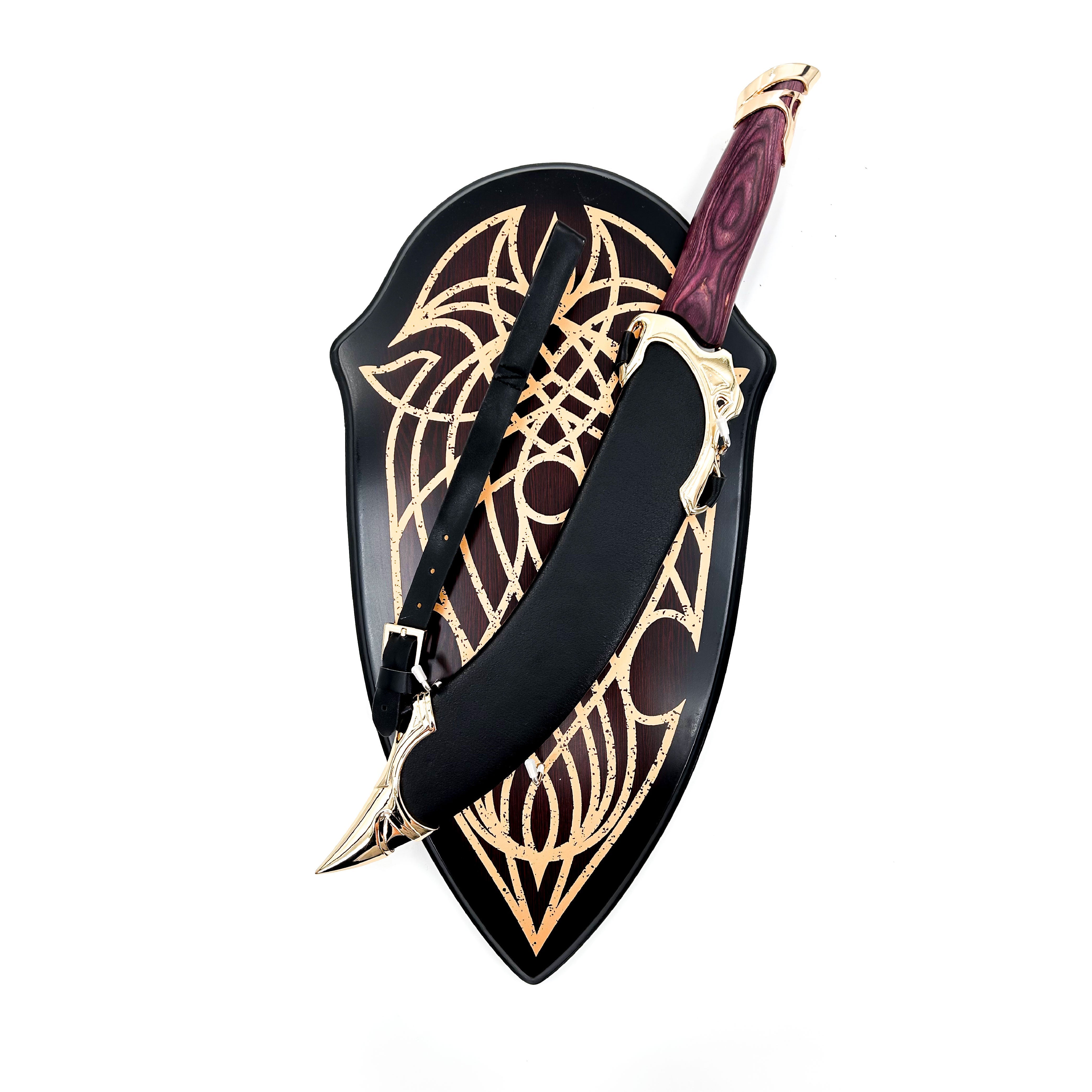 Legendary Elven Rune Stainless Steel Scimitar swords - Tophatter Daily Deals