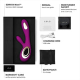 Lelo Soraya Wave Rose – Luxury Dual Waterproof Vibrator > Vibrators > Ladies > Rabbit - Tophatter Daily Deals