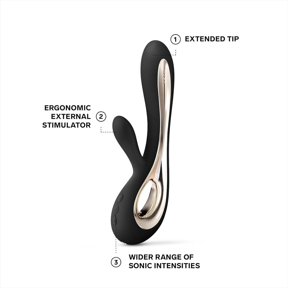 Lelo Soraya 2 – Luxury Dual Rabbit Vibrator > Vibrators > Ladies > Rabbit - Tophatter Daily Deals