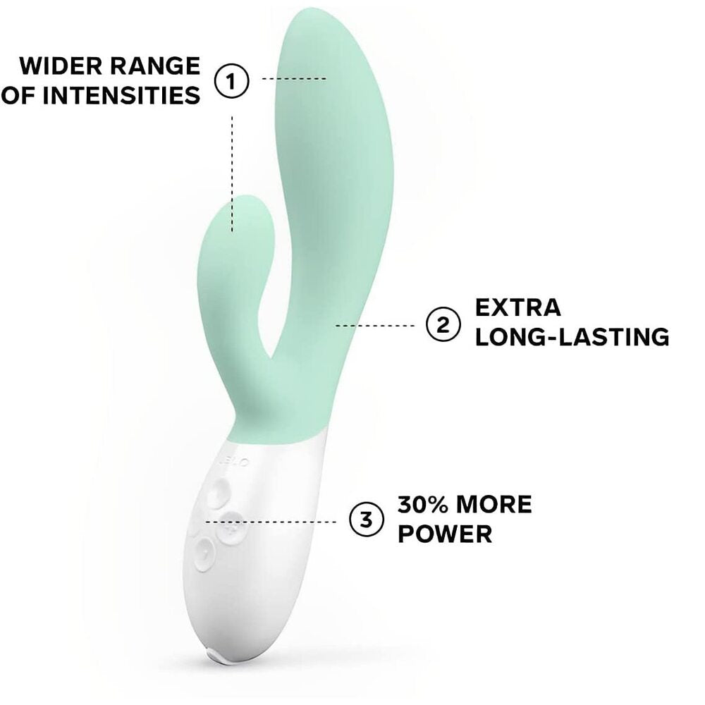 Lelo Ina 3 – Dual Action Luxury Rabbit Vibrator > Vibrators > Ladies > Rabbit - Tophatter Daily Deals