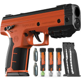 Byrna® LE Kinetic Non-Lethal CA Legal Projectile Gun Bundle Orange - Tophatter Daily Deals