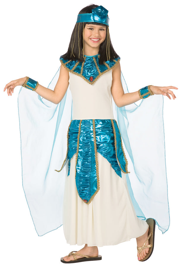 Cleopatra Blue Gold Halloween Costume Sets - Tophatter Daily Deals