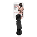 Lux Fetish Bondage Rope 3 Meter 10 Feet Soft Cotton Black > Bondage Gear > Rope - Tophatter Daily Deals