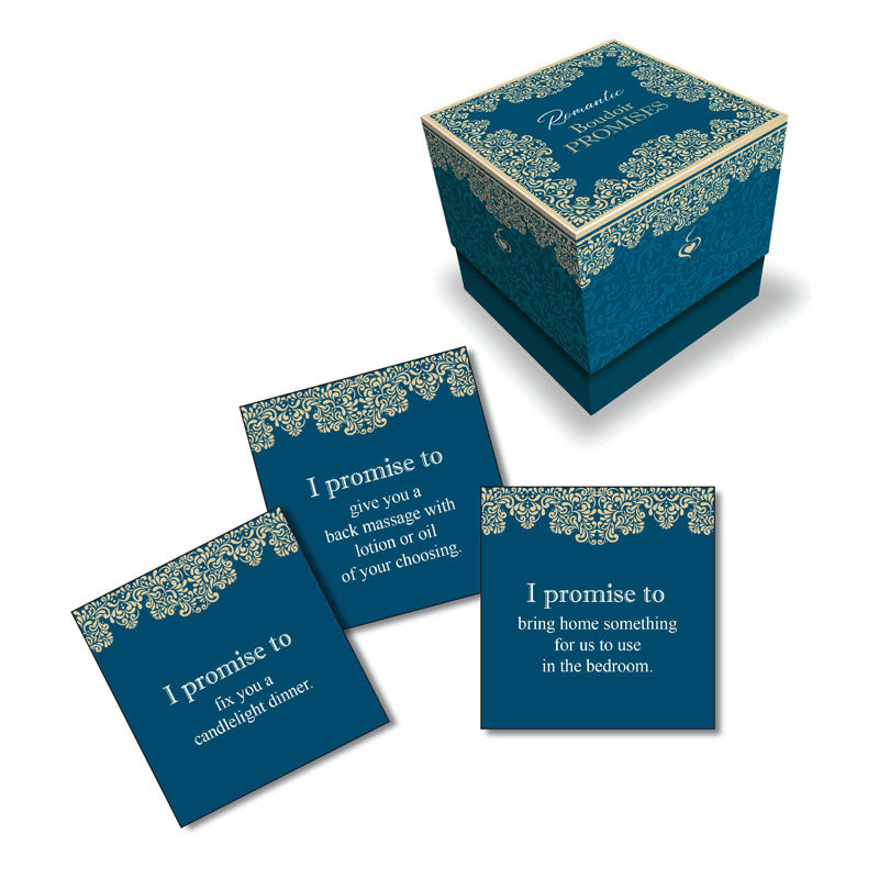 Behind Closed Doors Romantic Boudoir Promises Set of 30 Cards > Novelties > Games - Tophatter Daily Deals