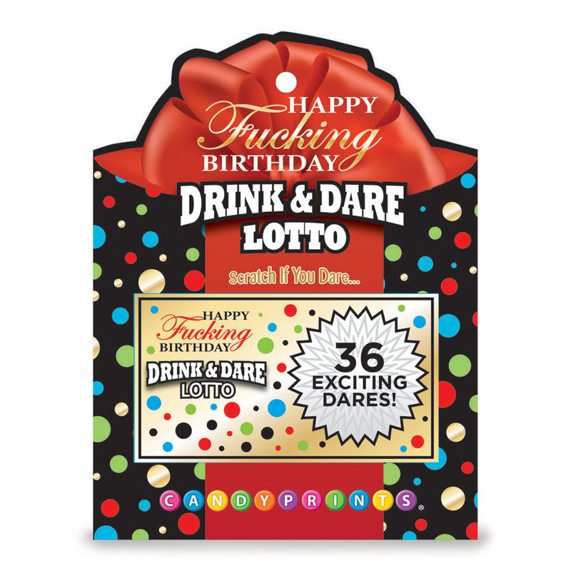 Happy Fucking Birthday Lotto – Party Game Drinking Game > Novelties > Party Supplies - Tophatter Daily Deals