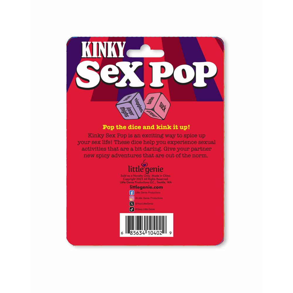 Kinky Sex Pop Game – Adult Couples Dice Game > Novelties > Games - Tophatter Daily Deals