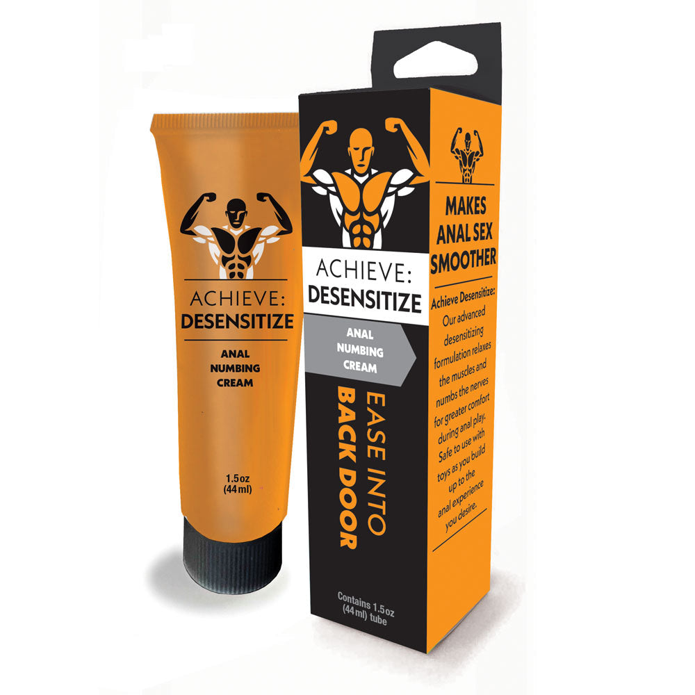 Achieve: Desensitize Cream 2oz (44ml) > Lube > Anal - Tophatter Daily Deals