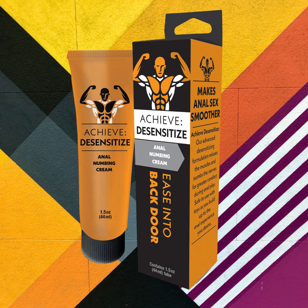 Achieve: Desensitize Cream 2oz (44ml) > Lube > Anal - Tophatter Daily Deals