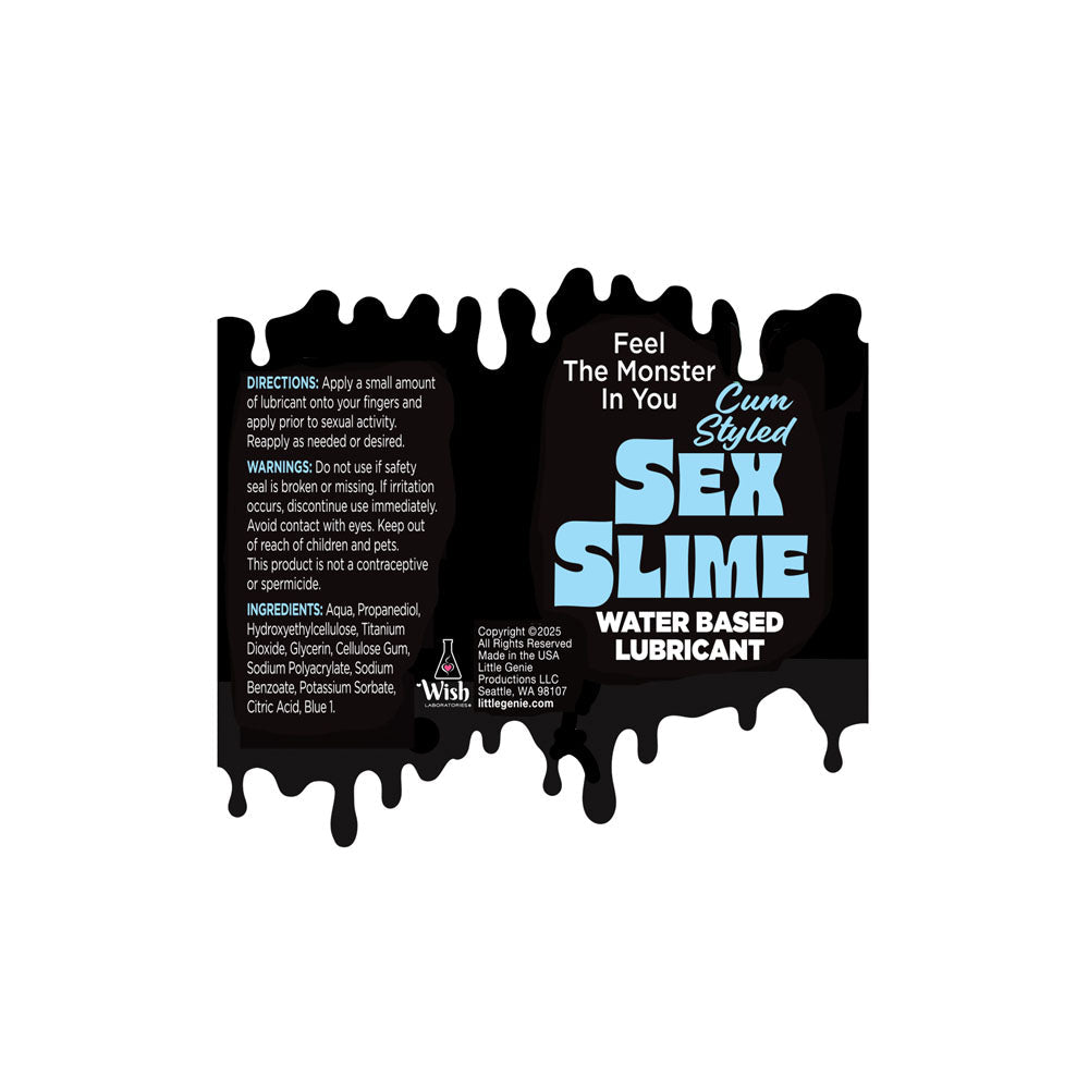Sex Slime Cum Style Creature Lube 60ml Water Based Lubricant > Lube > Speciality Exempt - Tophatter Daily Deals
