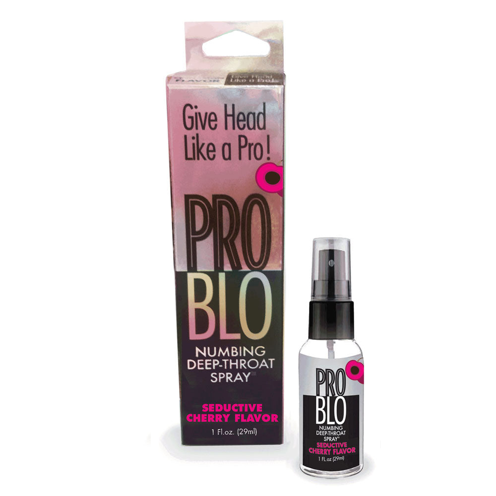 ProBlo Deep Throat Spray Cherry Flavored Intimacy Enhancer 30 ml > Lube > Oral Gels & Sprays - Tophatter Daily Deals