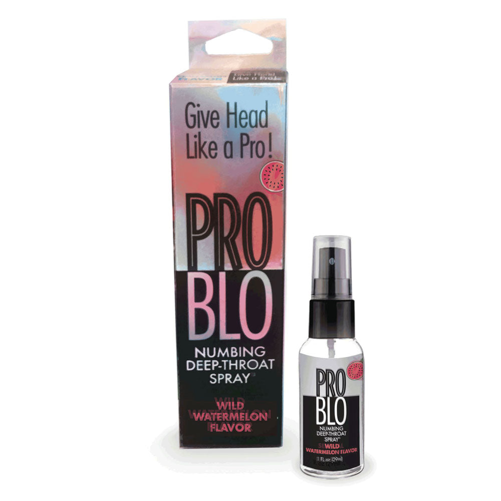 ProBlo Deep Throat Spray (Watermelon) – Oral Desensitizer Spray 29ml > Lube > Oral Gels & Sprays - Tophatter Daily Deals