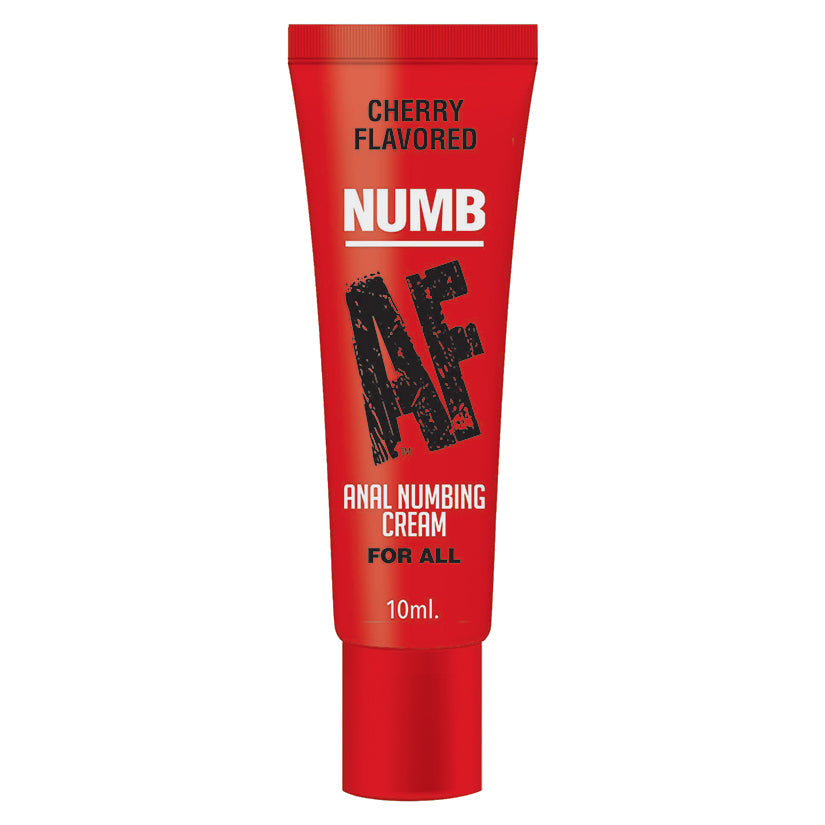 Numb AF Anal Numbing Cream-Cherry 10ml Tube - Tophatter Daily Deals