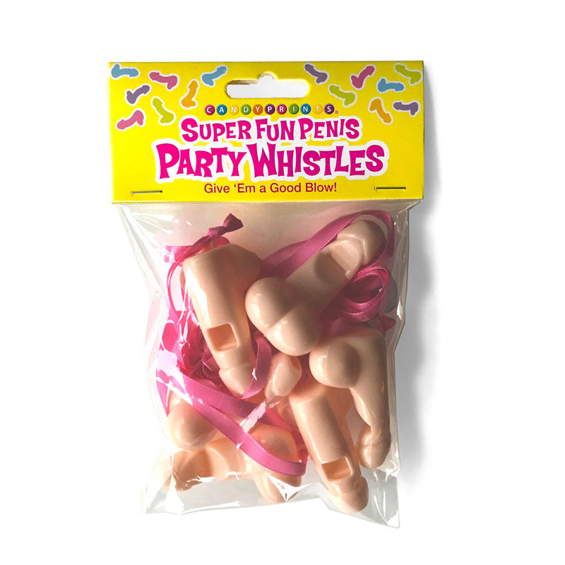 Super Fun Penis Party Whistles Hens Party Novelties 8 Pack > Novelties > Party Supplies - Tophatter Daily Deals