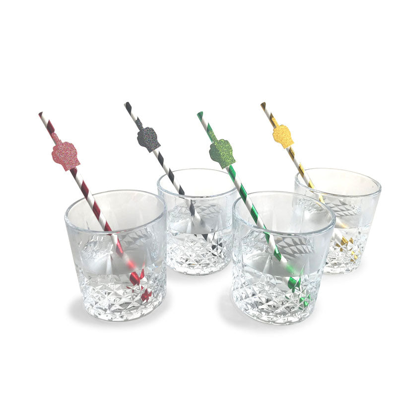 Happy Birthday Tall Party Straws - 8 Pack Fun Adult Party Straws > Novelties > Party Supplies - Tophatter Daily Deals