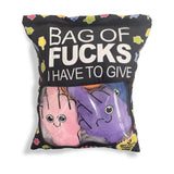 Bag of Fucks I Have to Give – Set of 5 Mini Fuzzy Plushy Pillows > Novelties > Gag Gifts - Tophatter Daily Deals