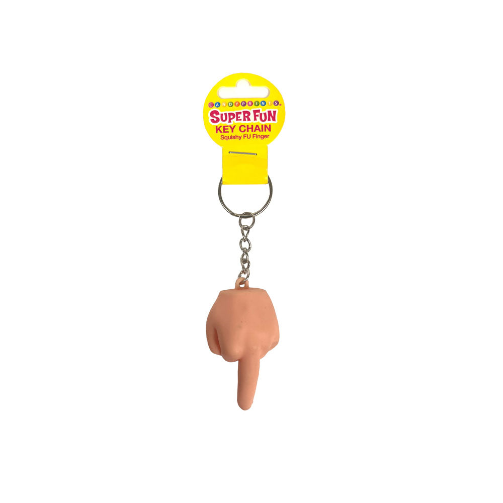 Little Genie Super Fun Squishy Middle Finger Key Chain – Cheeky Accessory 6-Pack > Novelties > Gag Gifts - Tophatter Daily Deals