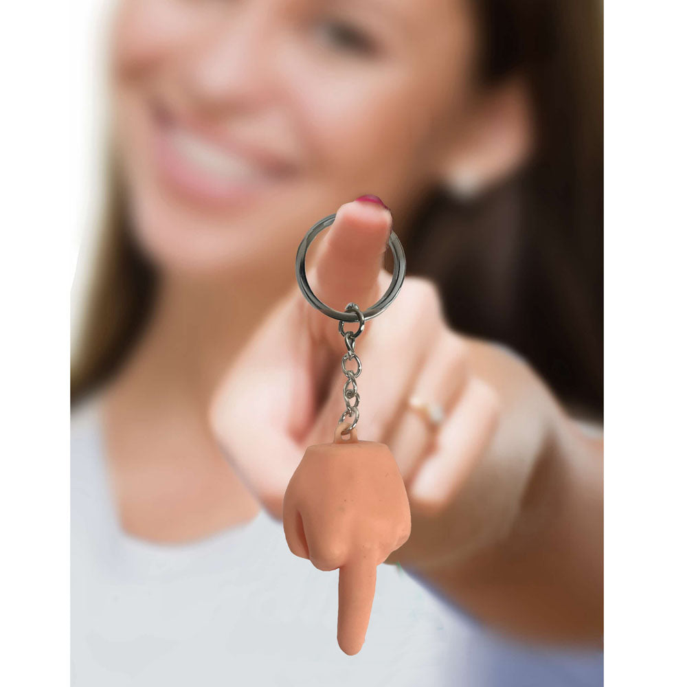 Little Genie Super Fun Squishy Middle Finger Key Chain – Cheeky Accessory 6-Pack > Novelties > Gag Gifts - Tophatter Daily Deals