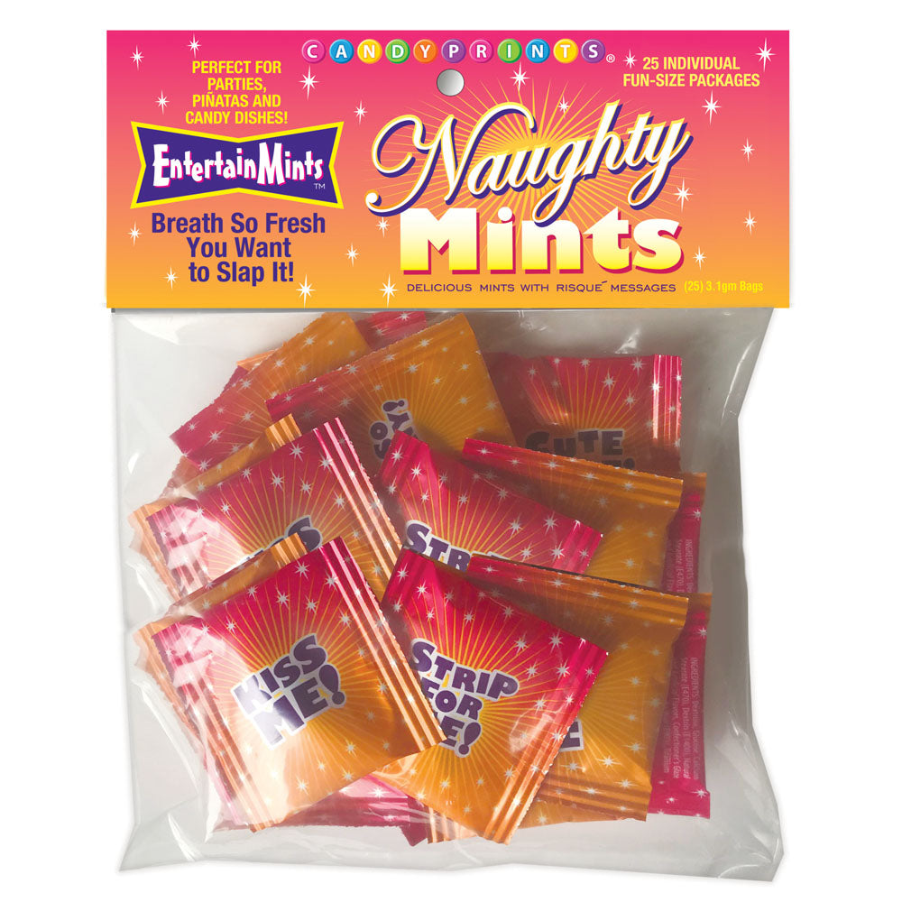 Naughty Mints - Bulk Bag of 25 Party Packs > Novelties > Candy & Edible Items - Tophatter Daily Deals