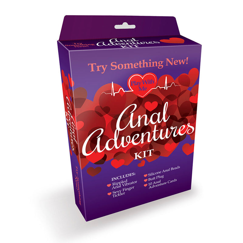 Play With Me Anal Adventures Kit – 6 Piece Anal Toy Set > Sex Toys > Couples Toys - Tophatter Daily Deals