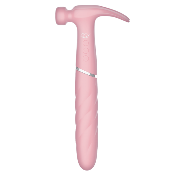 Love Hamma Round Tip Vibrator Pink with Dual Stimulation and Multiple Speeds > Vibrators > Unconventional - Tophatter Daily Deals