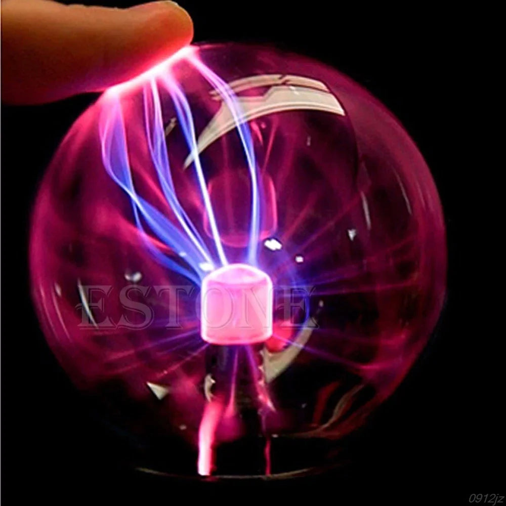 4 INCH ELECTRIC LIGHTNING PLASMA BALL - Tophatter Daily Deals
