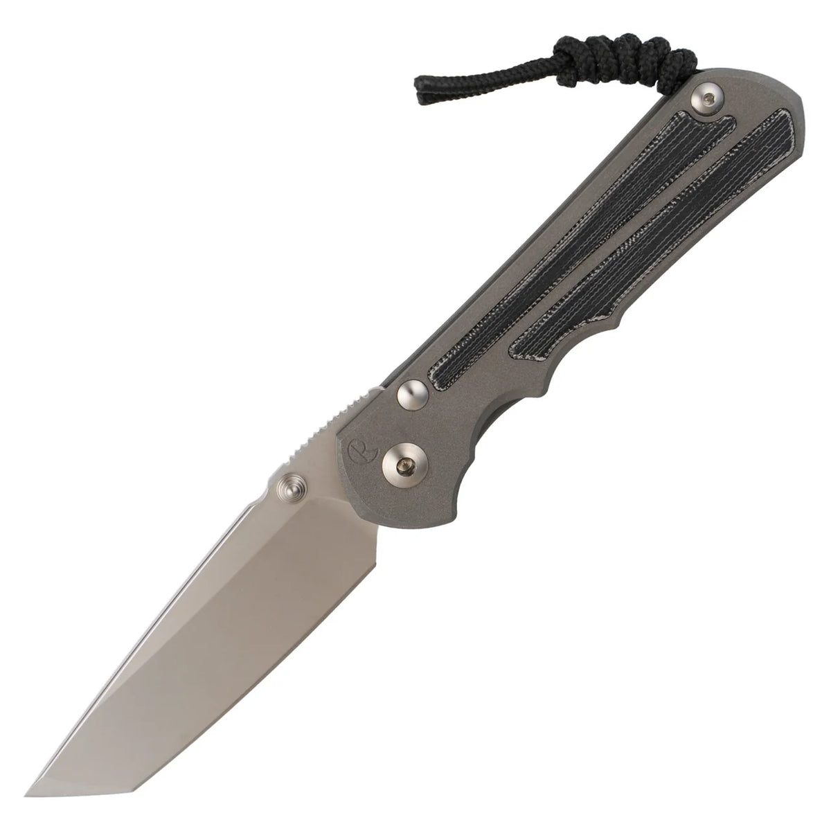 Chris Reeve Knives Large Inkosi - Tanto Blade - Black Canvas Micarta Inlay - LIN-1044 Collectors - Tophatter Daily Deals