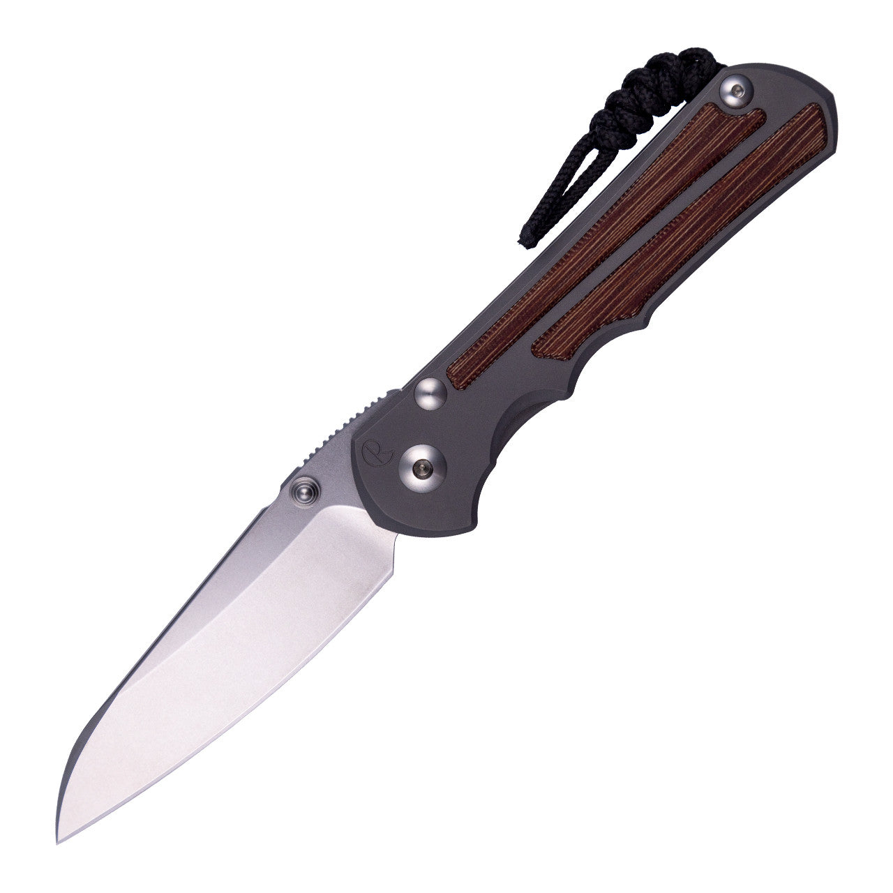 Chris Reeve Knives Large Inkosi - Insingo Blade - Glass Blasted Handle - Natural Canvas Micarta Inlay - LIN-1126 Collectors - Tophatter Daily Deals
