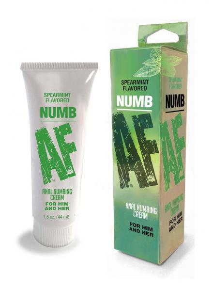 Numb Af Desensitizing Anal Cream Mint - Tophatter Daily Deals
