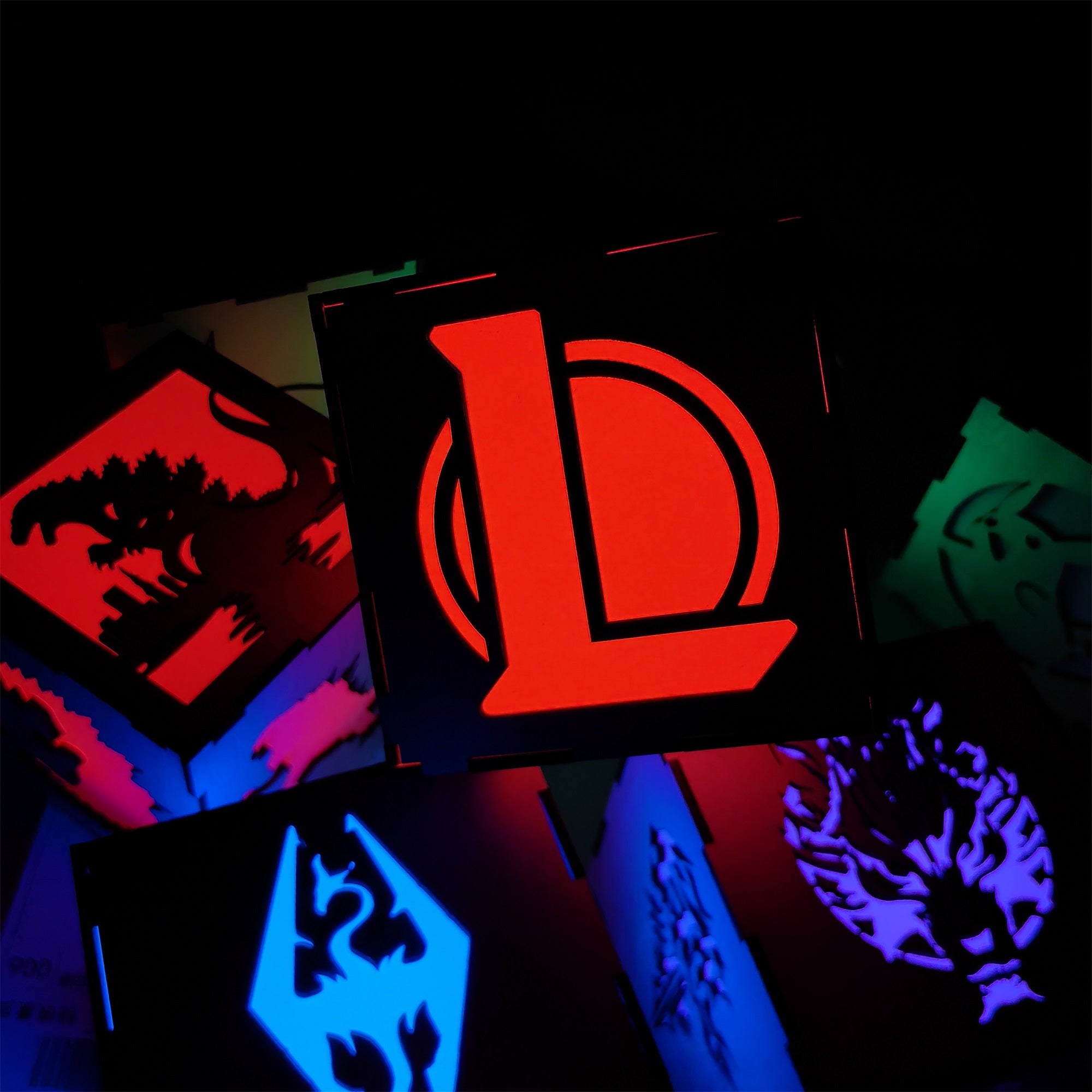 LOL Inspired Neon Night Light Room Decor - Tophatter Daily Deals