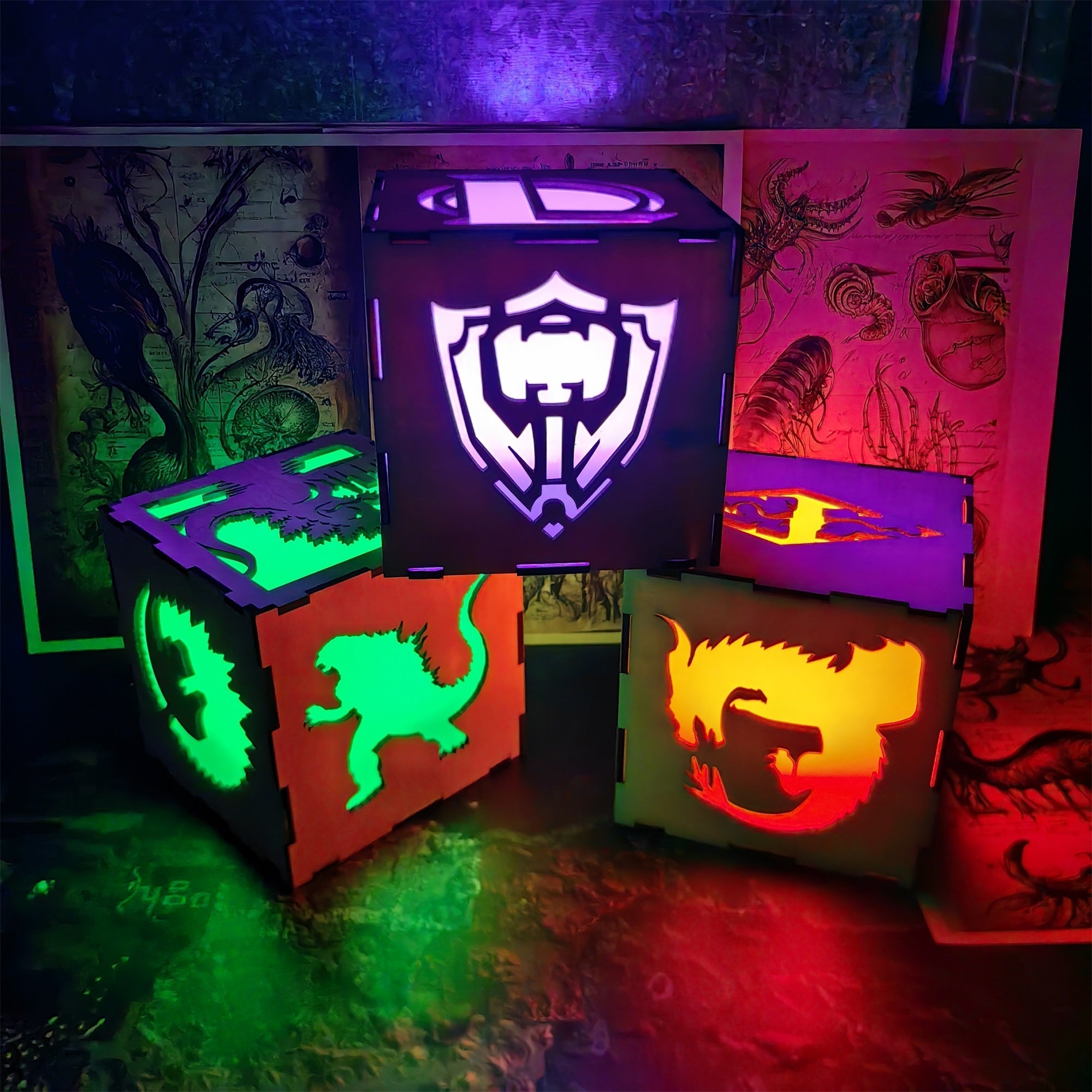 LOL Inspired Neon Night Light Room Decor - Tophatter Daily Deals