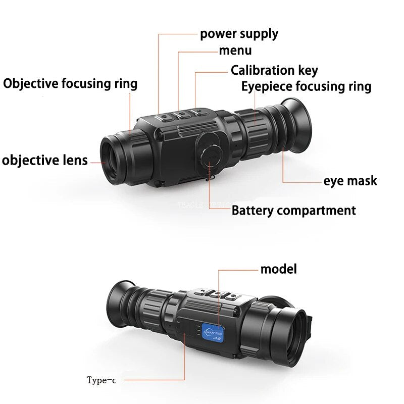LONGOT A9 Monocular Thermal Imaging Sight - Tophatter Daily Deals